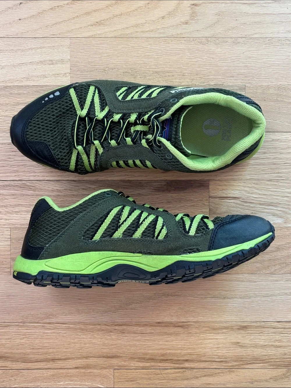 Patagonia Men’s Size 8.5 Urbanist Performance Trail Running Sneaker Green Black